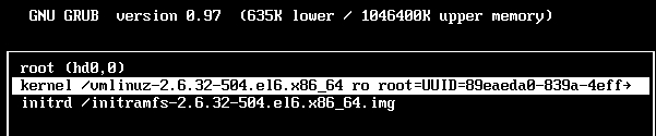 Linux-CentOS6.x重设root密码(单用户模式)