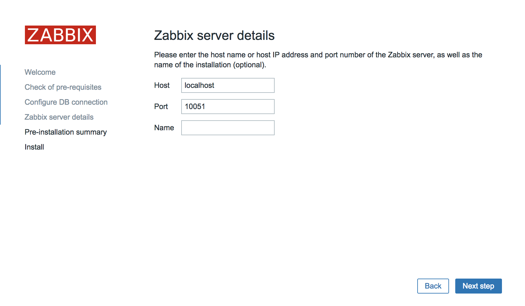 Zabbix3.4 安装部署