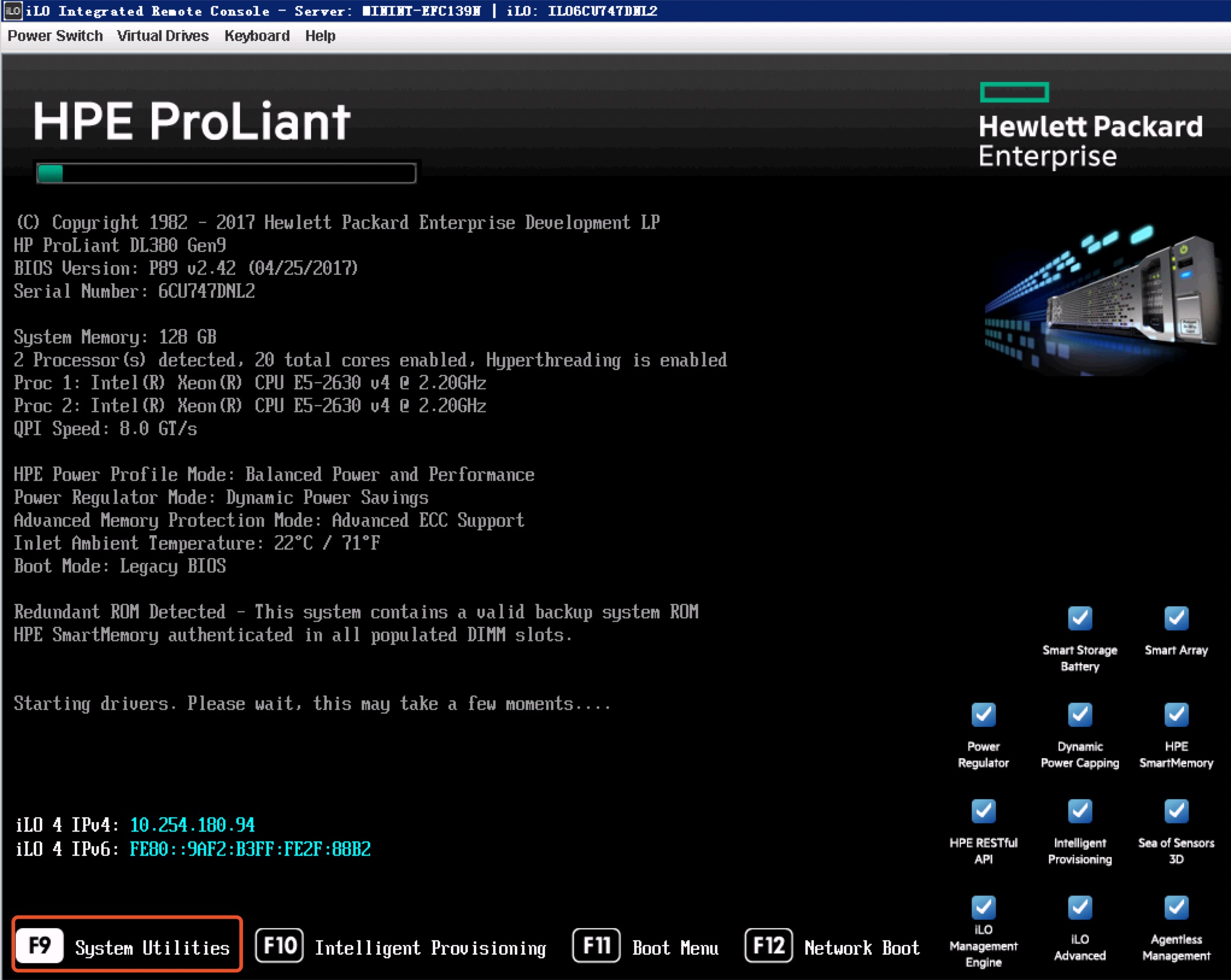 HP DL380服务器安装 ovs-dpdk 问题记录